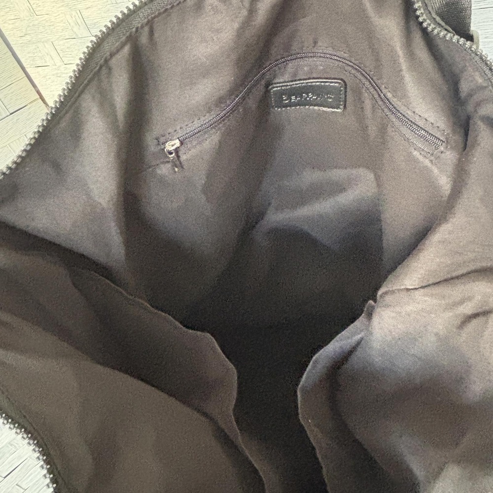 Bearpaw Black Nylon Tote Bag Convertible‎ Backpack Straps Travel Work - Picture 7 of 7